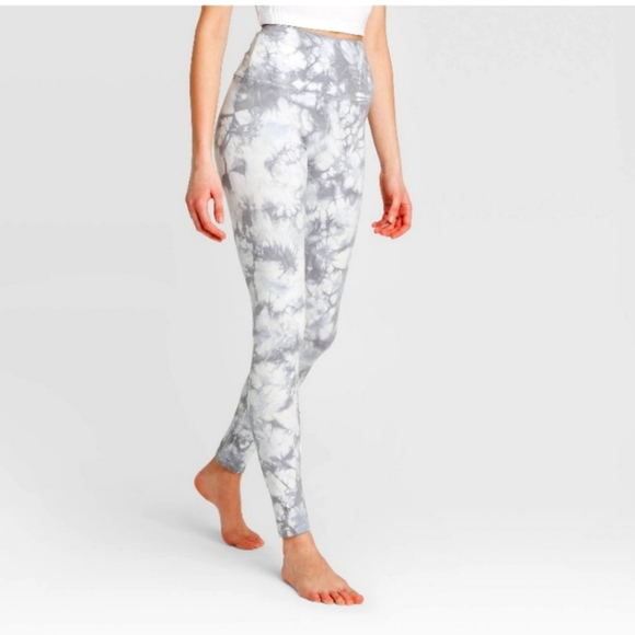 Colsie Pants - 💟 NEW Colsie Leggings Tie Dye Gray White by Target